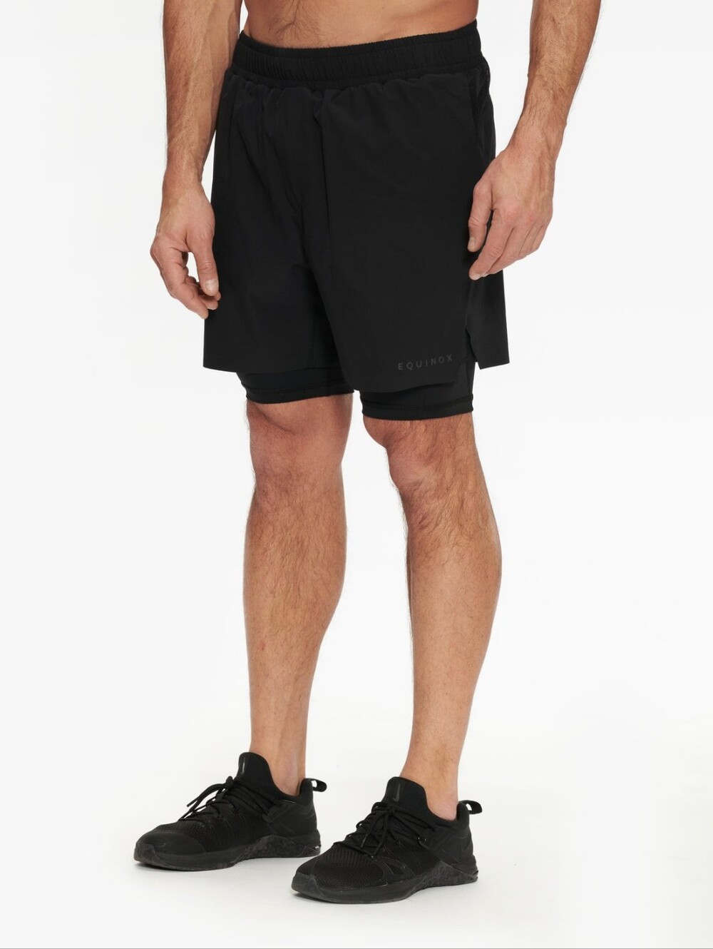 Equinox Active Lined Shorts 6" In Black
